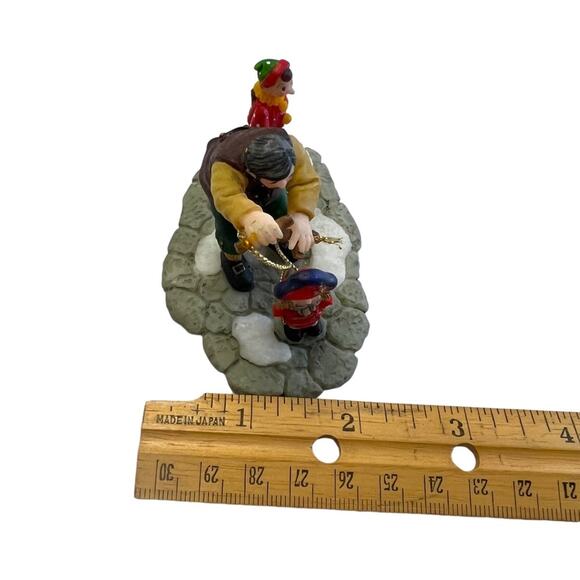 Members Mark 2005 Christmas Village Puppet master with...